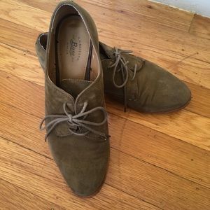 G.H. Bass Charming Ella Oxford Shoes - Olive
